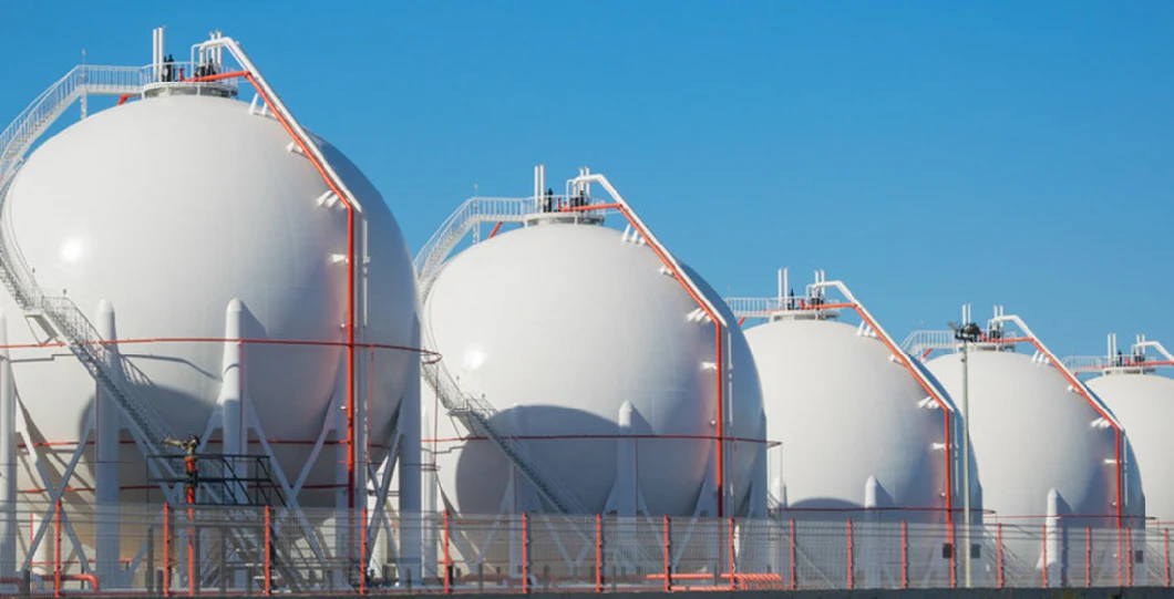 Cryogenic Liquid Oxygen CO2 LNG Spherical Tank EPC for Petrochemical