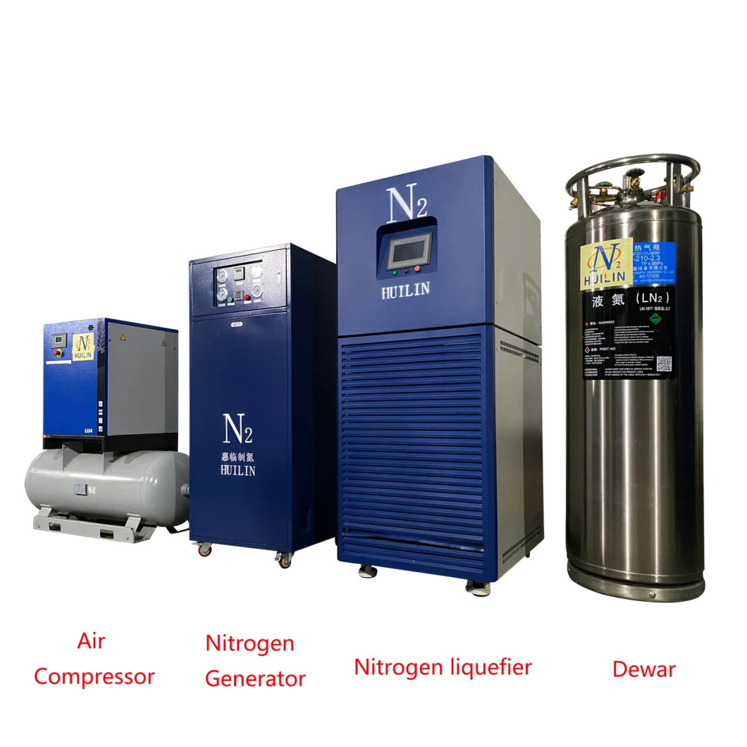 Small and Fully Antomatic Nitrogen Liquefier for Genetic Breeding