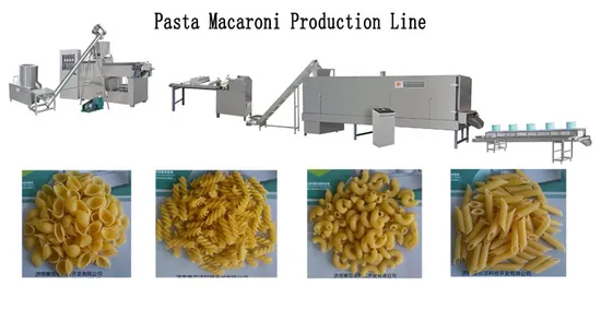 Planta de Produção de Macarrão Industrial Automática 800kg/H