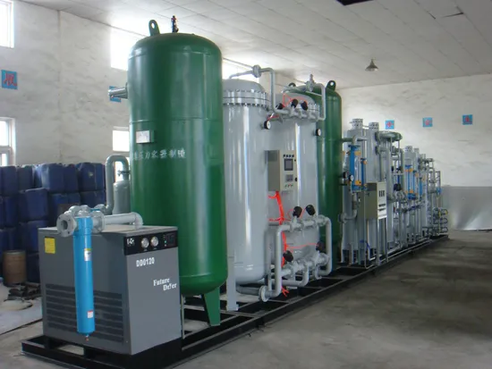 Alta pureza 93-99,9% corte industrial solda psa planta geradora de oxigênio