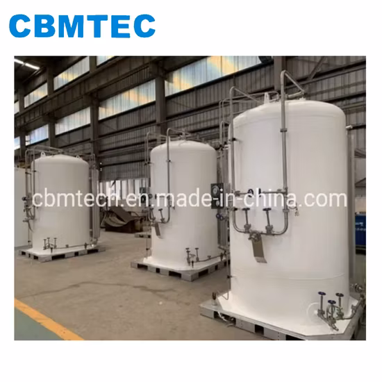 Lox/Lin/Lar/LNG/Lco2 Plataforma de Armazenamento de Gás Tanques de Microvolume