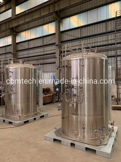 Tanques a granel médio Lox Lin Lar Lco2 GNL GLP Mirco com preços de fábrica